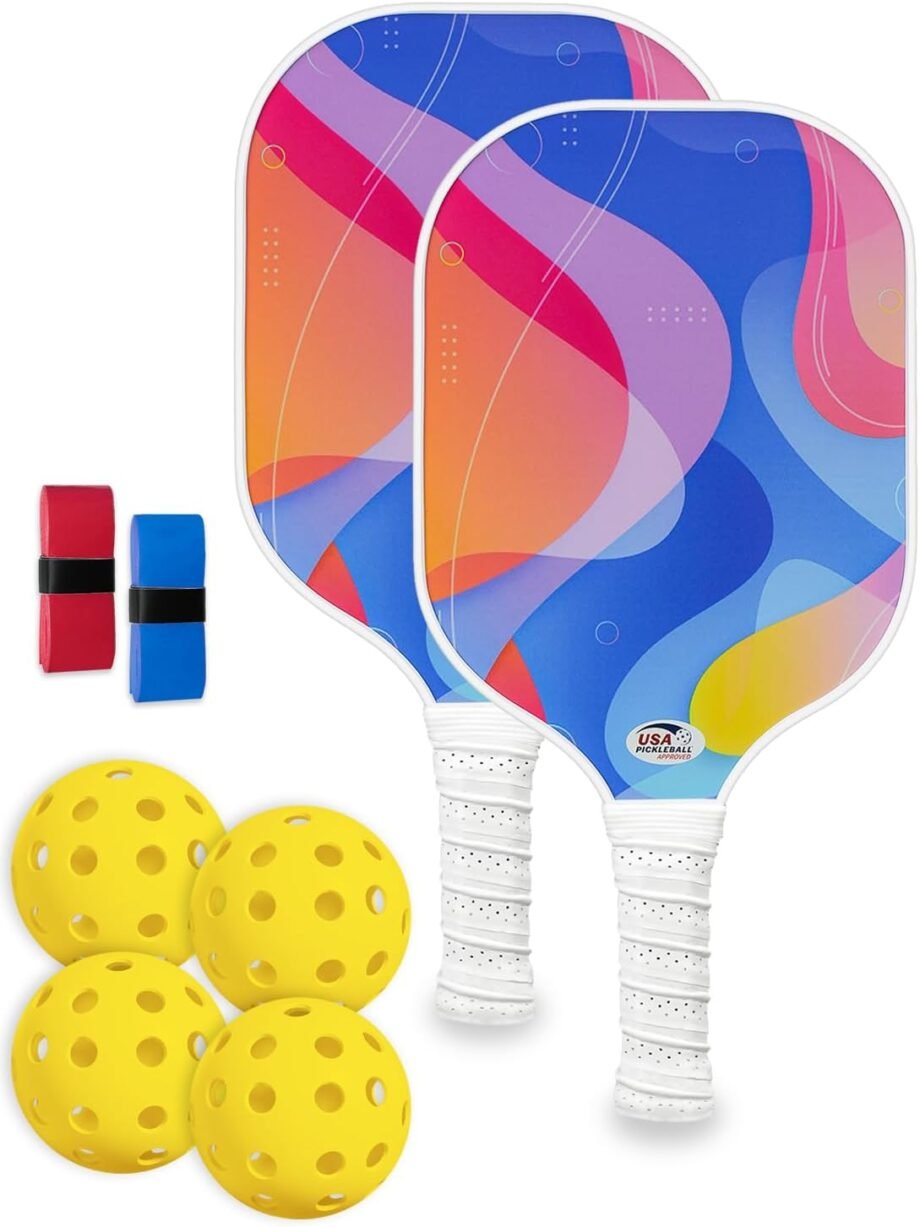Dink and Dive: Unleashing Fun with the Pickleball Paddles Set of 2!
