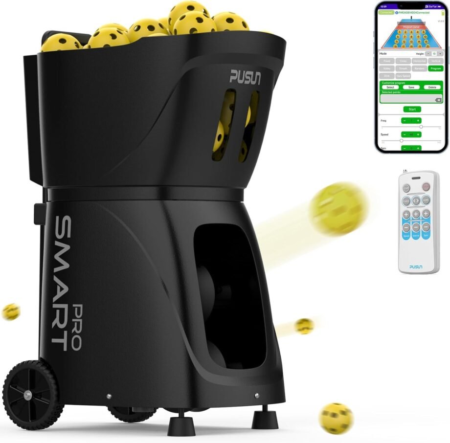 Serve It Up with the Smart Pickleball Machine PP-Smart-Pro: Your Ultimate Training Partner!