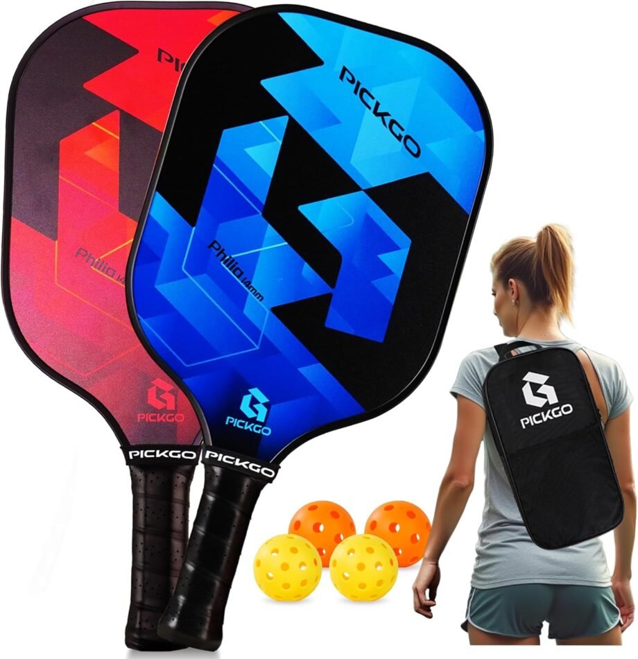 Dinking Delight: A Review of the Ultimate Fiberglass Pickleball Paddles Set!