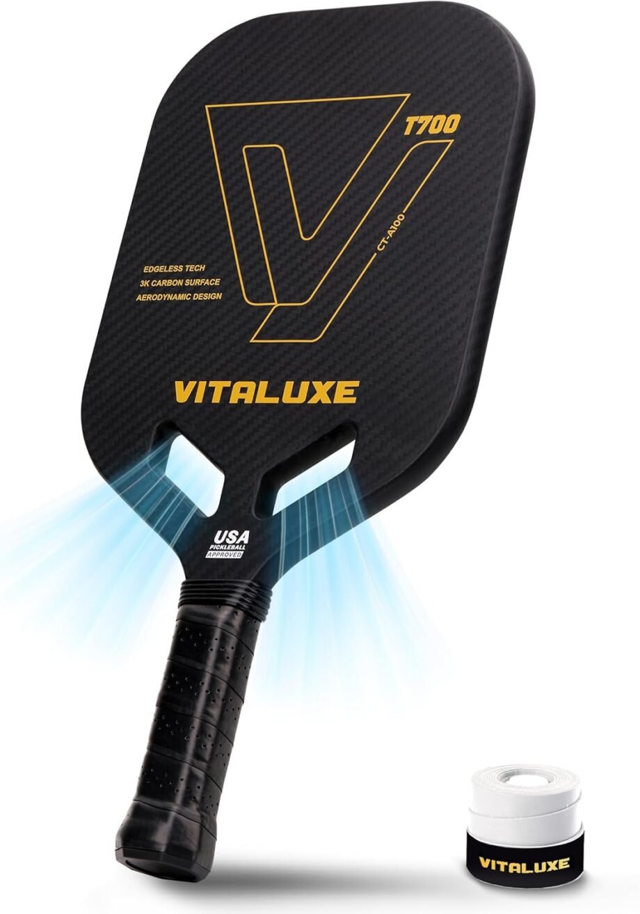 Unleash Your Game with the Carbon Fiber Pickleball Paddle: The Ultimate Blend of Power, Control, and Spin!