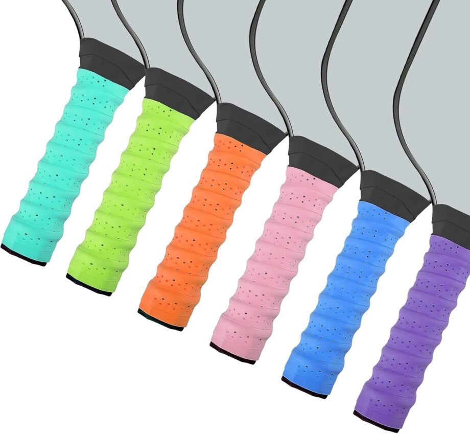 Gripping Fun: Review of 6Pcs Pickleball Paddle Grip Tape for Ultimate Control!