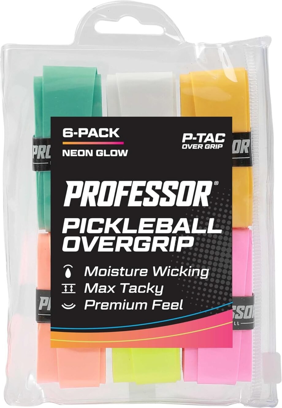 Get a Grip: Elevate Your Game with Professor P-Tac Pickleball Paddle Overgrip!