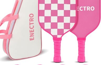 Serve Up Fun: The Pink Pickleball Paddles Set That’s Perfect for Every Player!