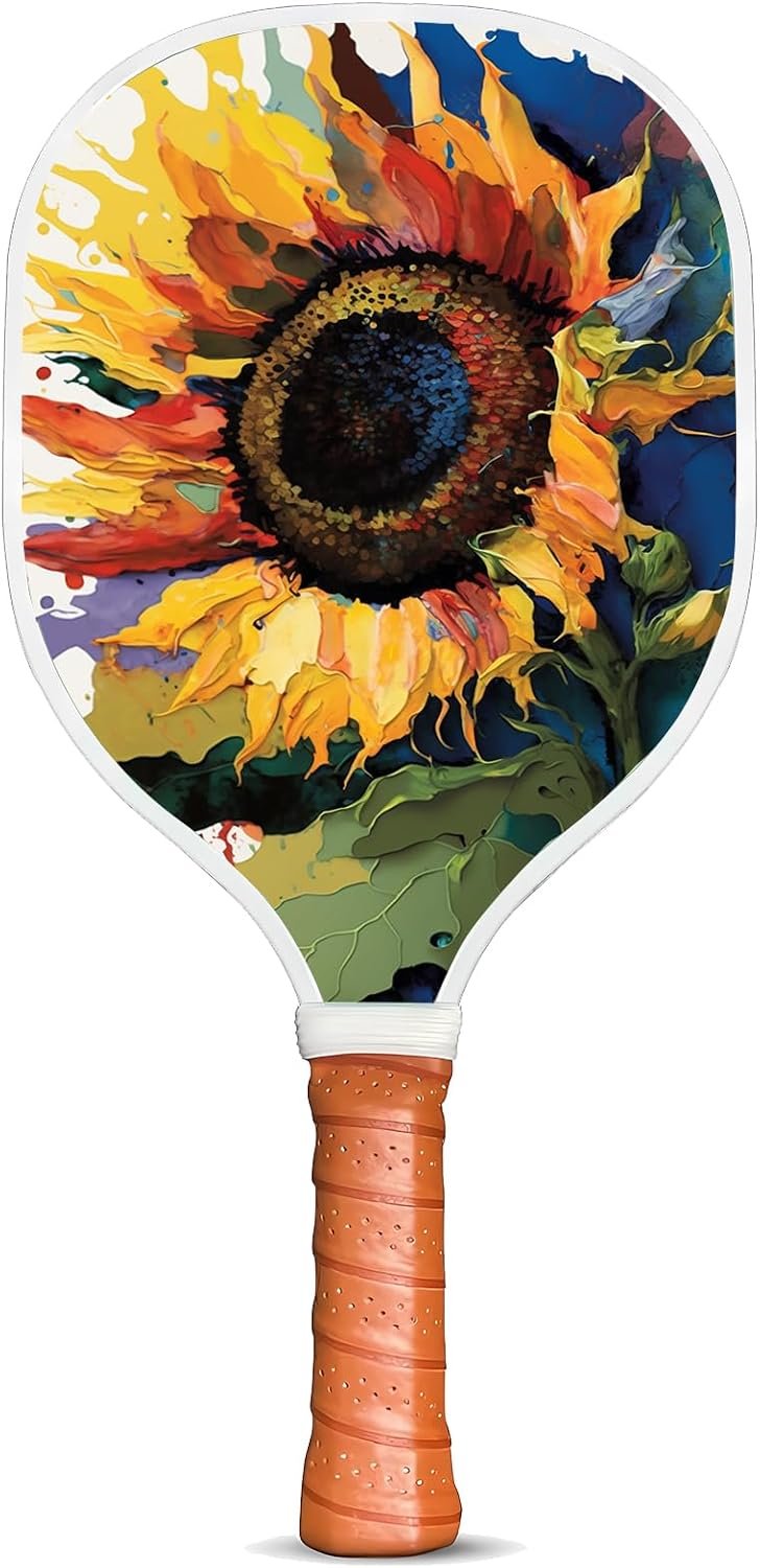 Get Ready to Serve Up Some Fun with Tucocoo Sunflower Pickleball Paddles!