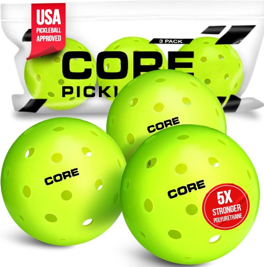 Unleash Your Game: A Deep Dive into CORE Pickleball Balls for Every Player!