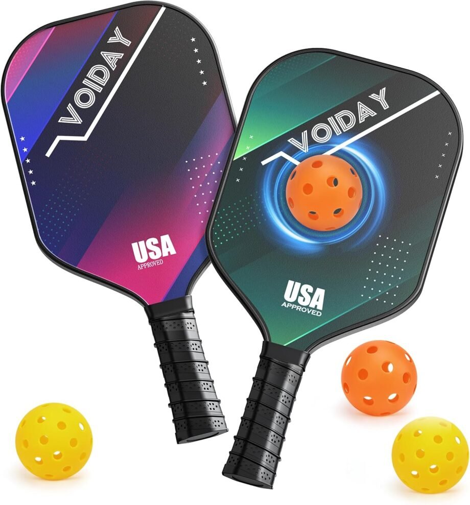 Pickleball Paddles Set of 2: Smash Your Game with USAPA Approved Fun!