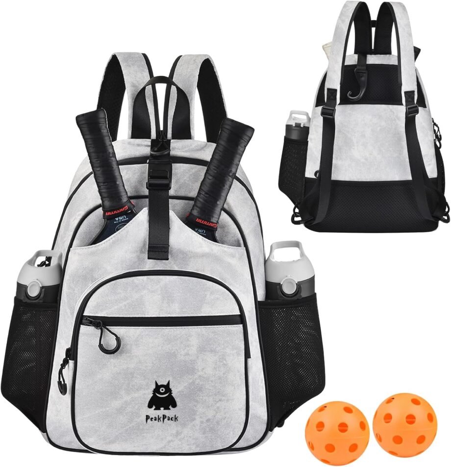 Unleash Your Game: A Review of the Crossbody Pickleball Bag – The Ultimate Waterproof Sling for All!