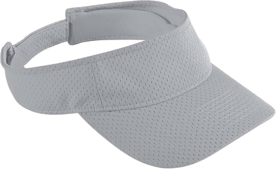 Stay in the Game with the Augusta Sportswear Women's Athletic Mesh Visor: Your Perfect Sun Hat for Golf and More!