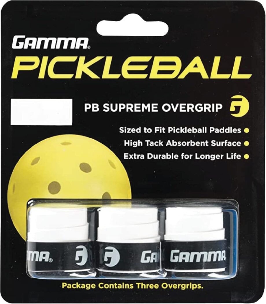 Unleash Your Game: A Deep Dive into GAMMA Pickleball Supreme Overgrip!