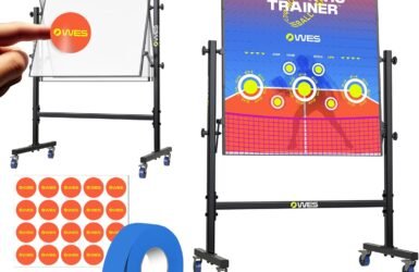Unleash Your Skills with the WES Getta Pro Trainer: The Ultimate Double-Sided Pickleball Rebounder!