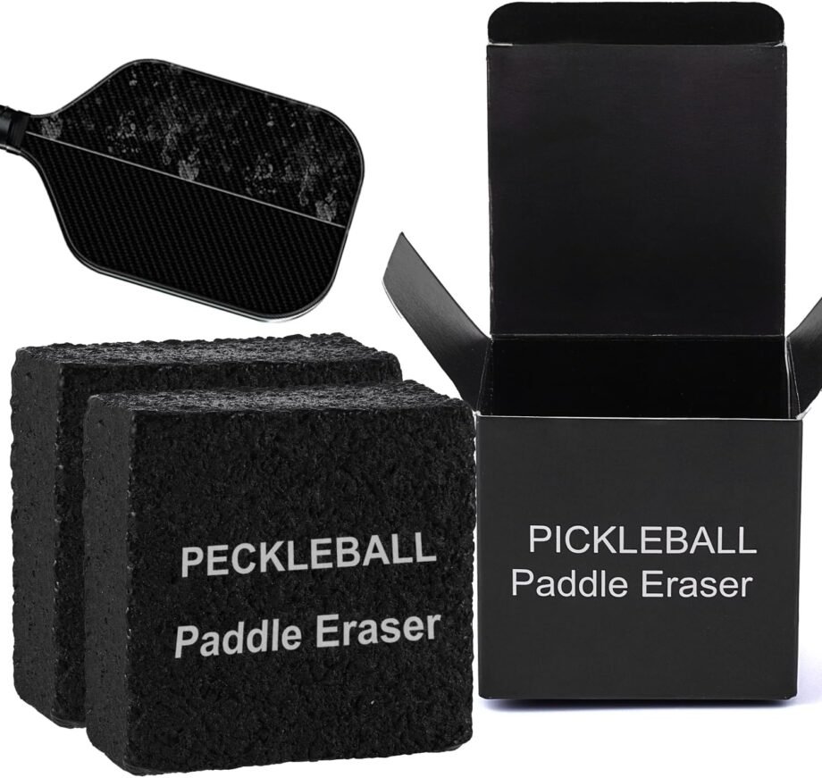 Get Your Game On: The Pickleball Paddle Eraser Duo that Keeps Your Gear Spotless!