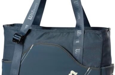 Pickleball Chic: Unpacking the WILSON Pickleball Lifestyle Tote Bag in Grey and White!