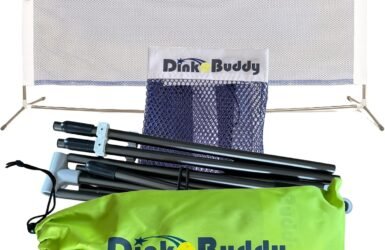 Pickleball Pizzazz: The Ultimate Mini Net Set for On-the-Go Fun!