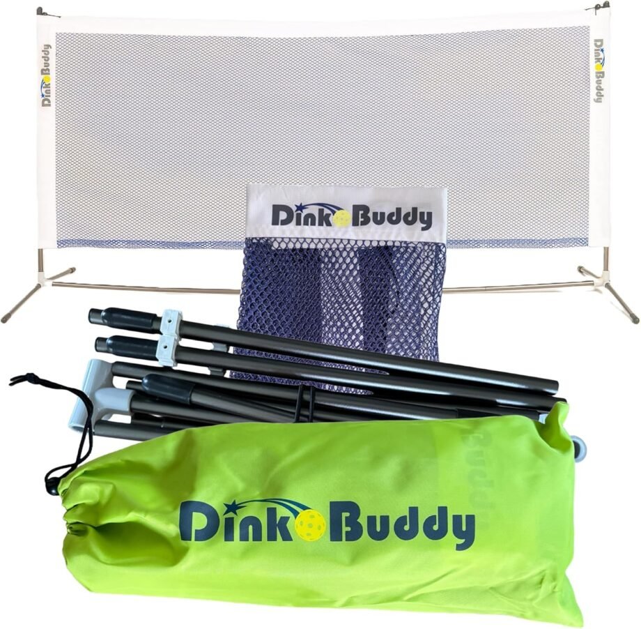 Pickleball Pizzazz: The Ultimate Mini Net Set for On-the-Go Fun!