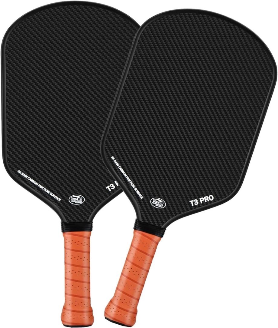 Serve It Up: The Ultimate Review of the 3K Raw Carbon Fiber Pickleball Paddle!