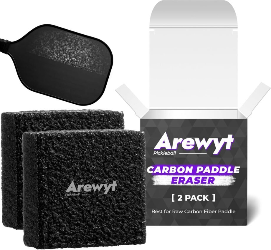 Pickleball Paddle Eraser 2-Pack: Your Paddles' New Best Friend for Spotless Play!