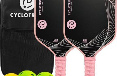 Serve Up Fun: The Cyclotron Pickleball Paddles Set of 2 for Beginners!