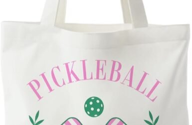 Pickleball Queen: The Perfect Canvas Tote Bag for Every Sporty Woman!