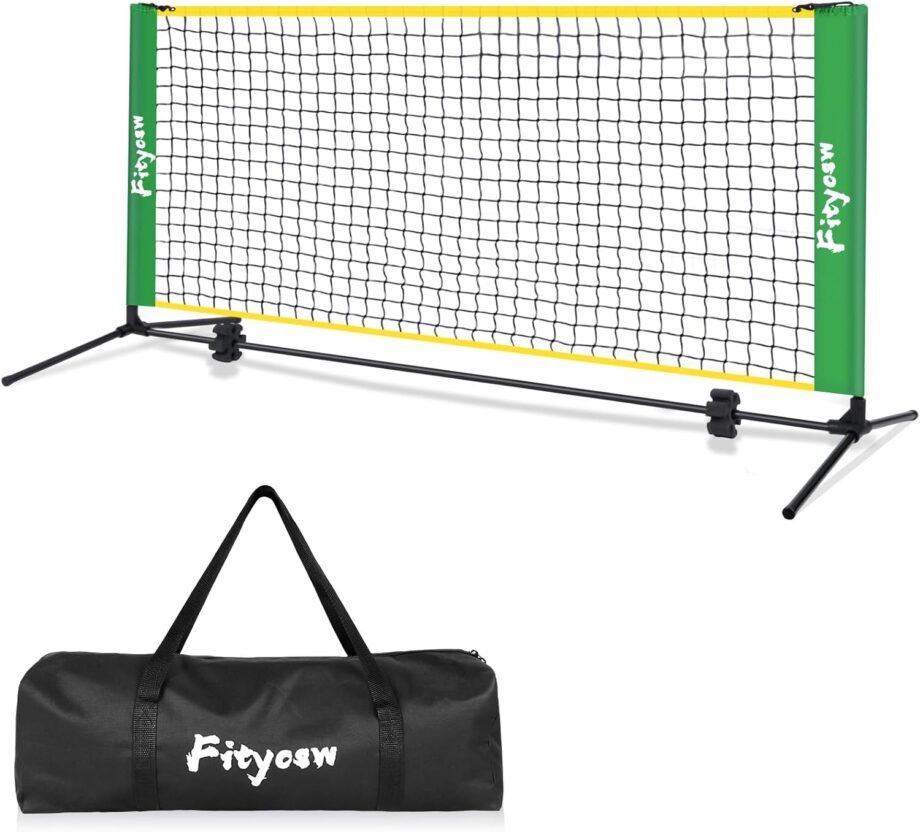 Get Ready to Serve: The Ultimate Review of the 6FT Small Mini Pickleball Net for Perfecting Your Game!