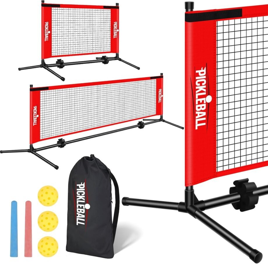 Pickleball Perfection: The Ultimate Portable Mini Net for Indoor and Outdoor Fun!