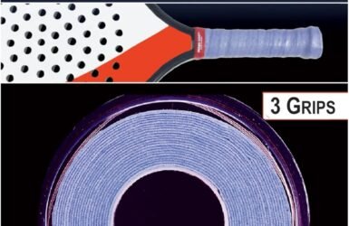 Unleash Your Game with the Tourna Padel Grip 3 Pack in Stunning Trademarked Blue!
