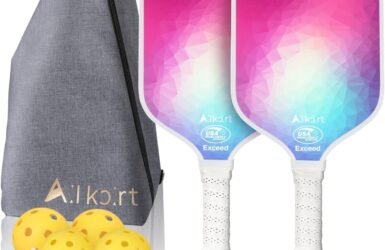 Serve Up Fun with the AL Kort Pickleball Paddles Set: Perfect for Beginners!