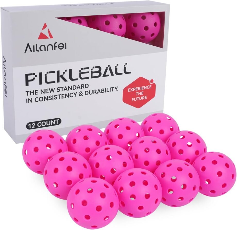 Bounce into Fun: A Review of the Ultimate Pickleball Balls 6 Pack!