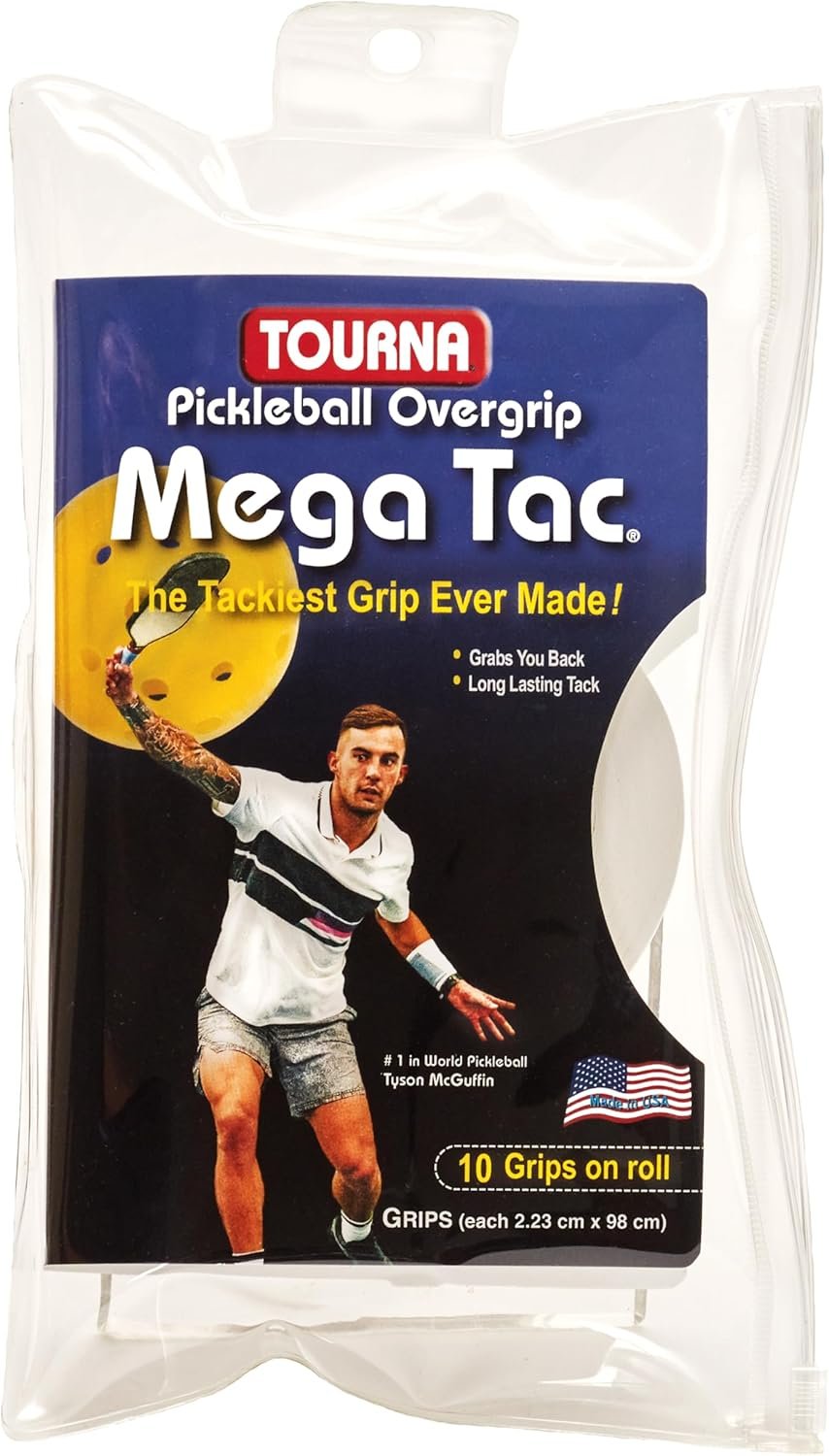 Get a Grip: Why the Tourna Pickleball Mega Tac Extra Tacky Paddle Grip is a Game Changer!