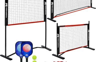 Swing into Fun: Hoverphenix 10FT Mini Pickleball Net Review – The Ultimate Dink Training Set!