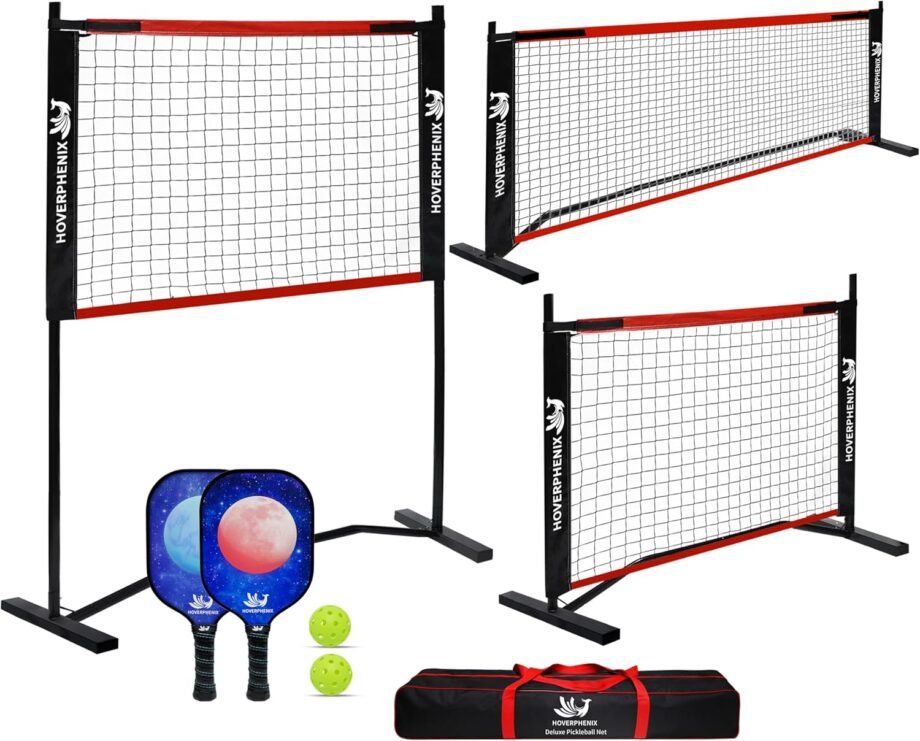 Swing into Fun: Hoverphenix 10FT Mini Pickleball Net Review – The Ultimate Dink Training Set!