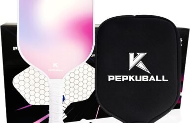 Get Ready to Smash: The Ultimate Pickleball Paddles Set with Fiberglass Surface!