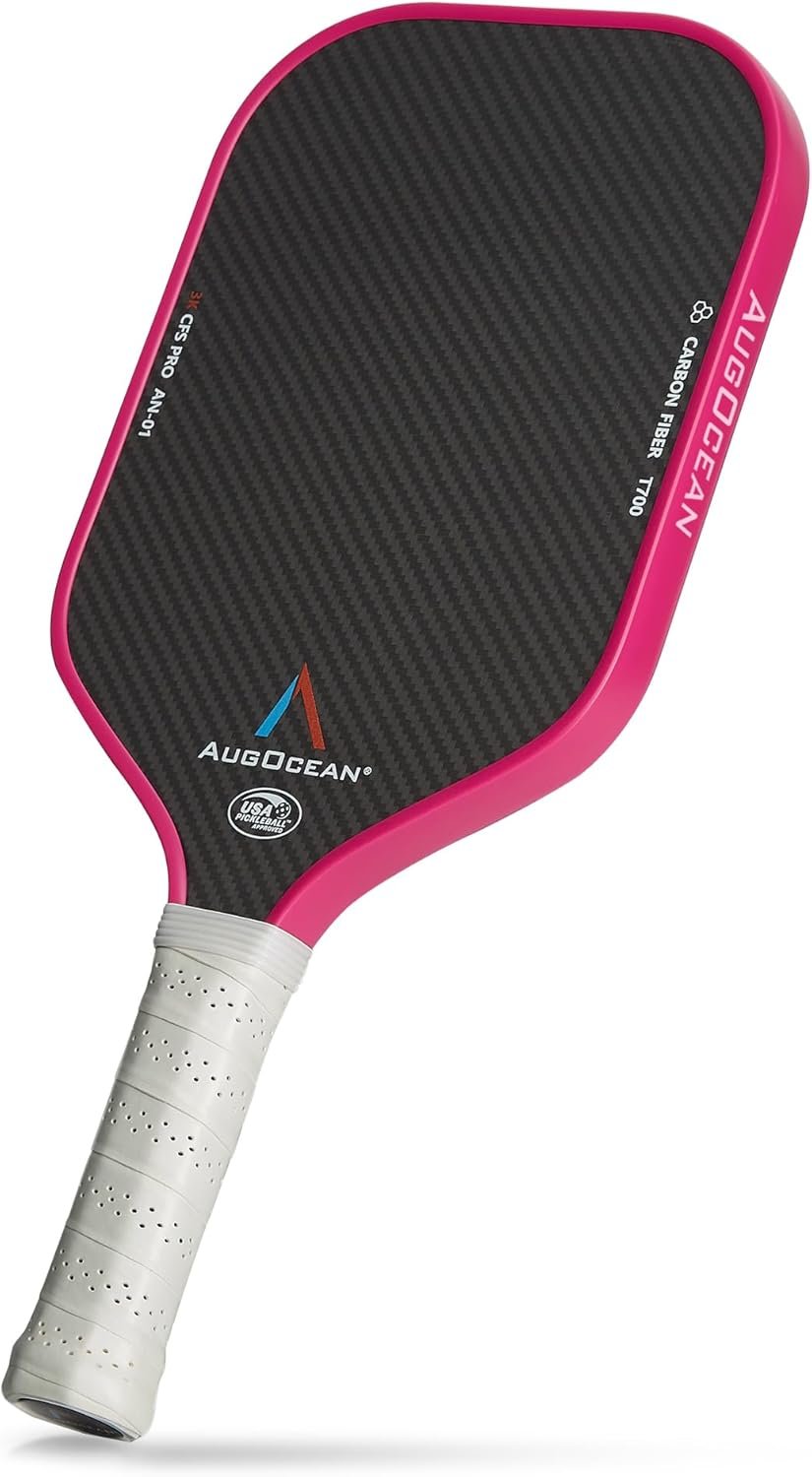 Serve It Up: Unleashing Power and Precision with the 3K Raw Carbon Fiber Pickleball Paddle!