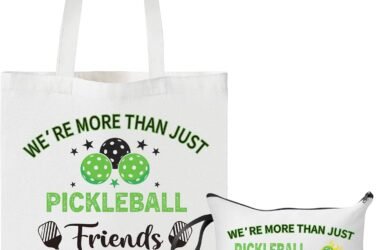 Tote-ally Great: Y1tvei Pickleball Canvas Bag Set for the Stylish Player!