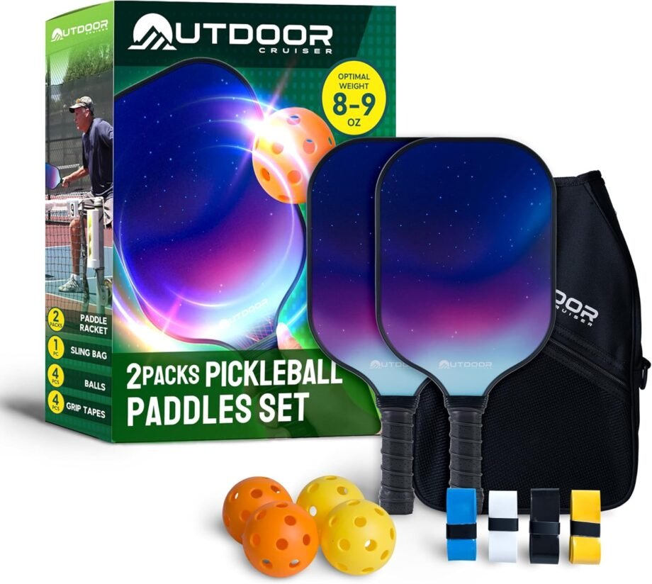 Unleash Your Game: The Ultimate Outdoor Cruiser Pickleball Paddle Set Review!