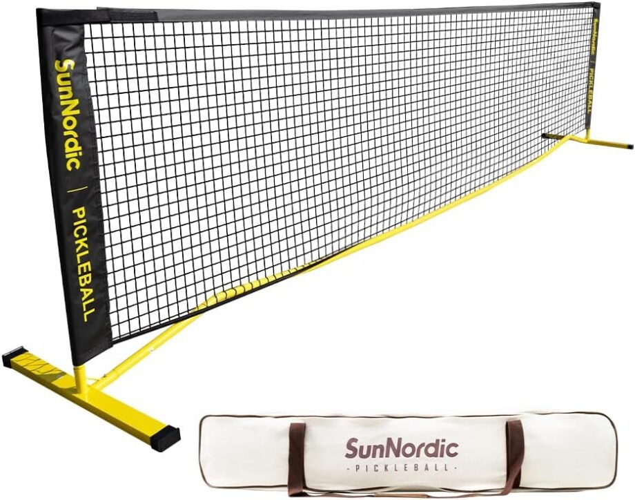 Pickleball Perfection: Unleashing Fun with the 13FT Portable Net Set!