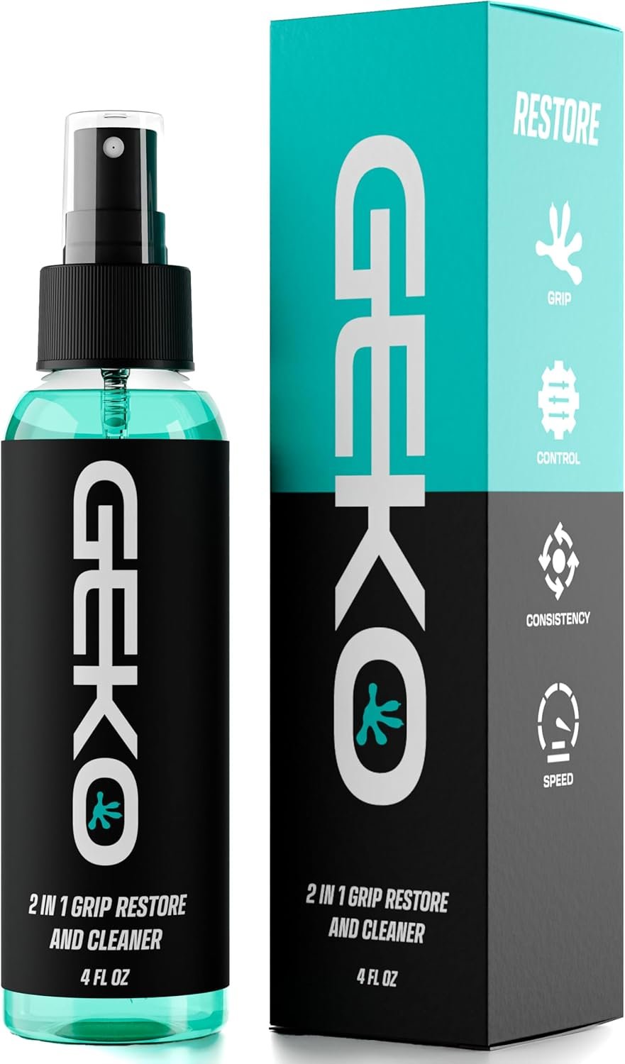 Revive Your Game with Geko 2 in 1 Grip Restore and Cleaner: The Ultimate Sport Spray for All Athletes!