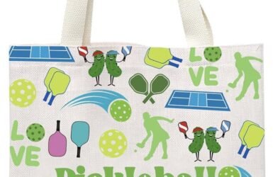 Score Stylish Wins with the GJTIM Pickleball Tote Bag: The Perfect Gift for Women Players!