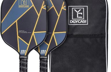Swing into Fun with the YC DGYCASI Pickleball Paddles Set: Your Ultimate Game Companion!