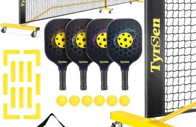 Net Bliss: The Ultimate Pickleball Net Set for Fun in Your Driveway or Backyard!
