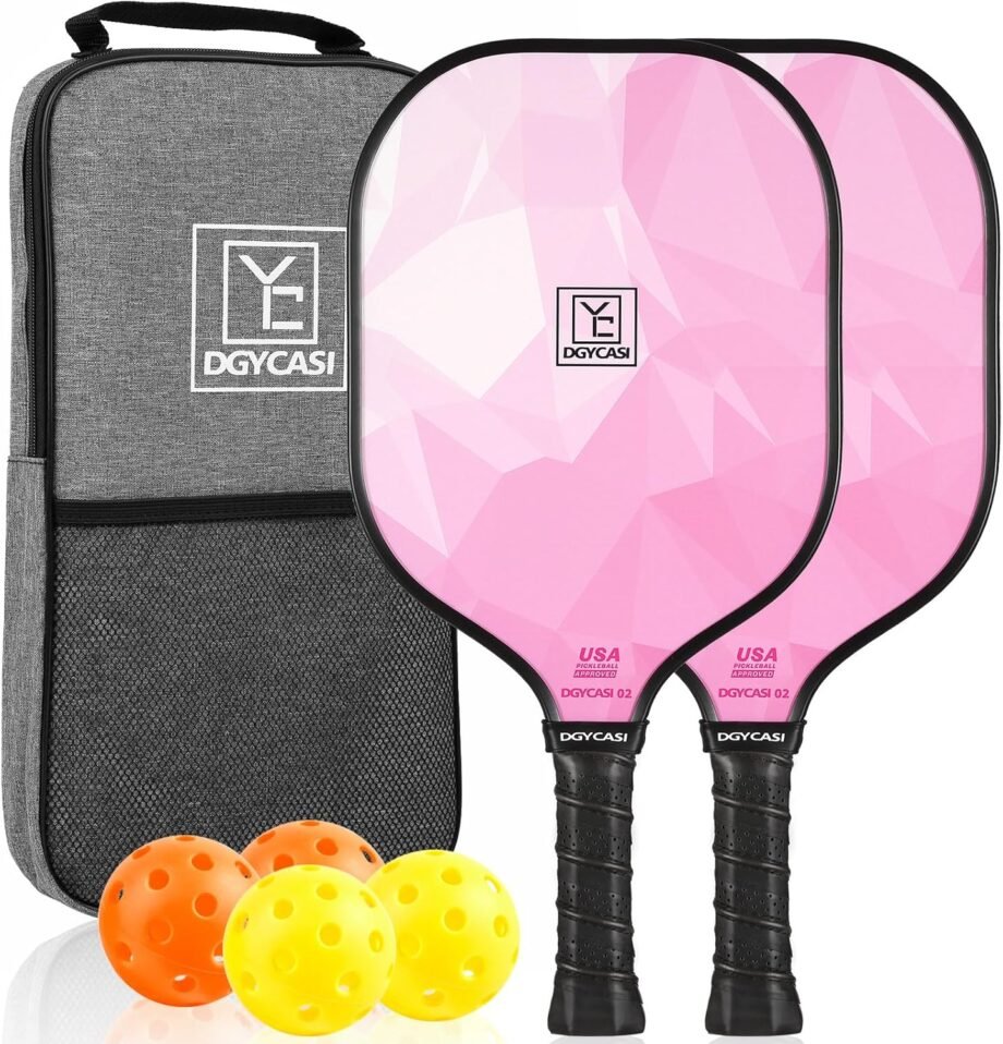Paddle into Fun: The Ultimate YC DGYCASI Pickleball Paddles Set Review!