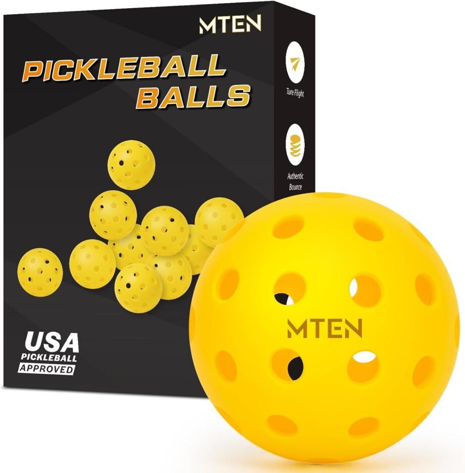 Bounce into Fun: MTEN Outdoor Pickleballs Review – Unleash Your Game!