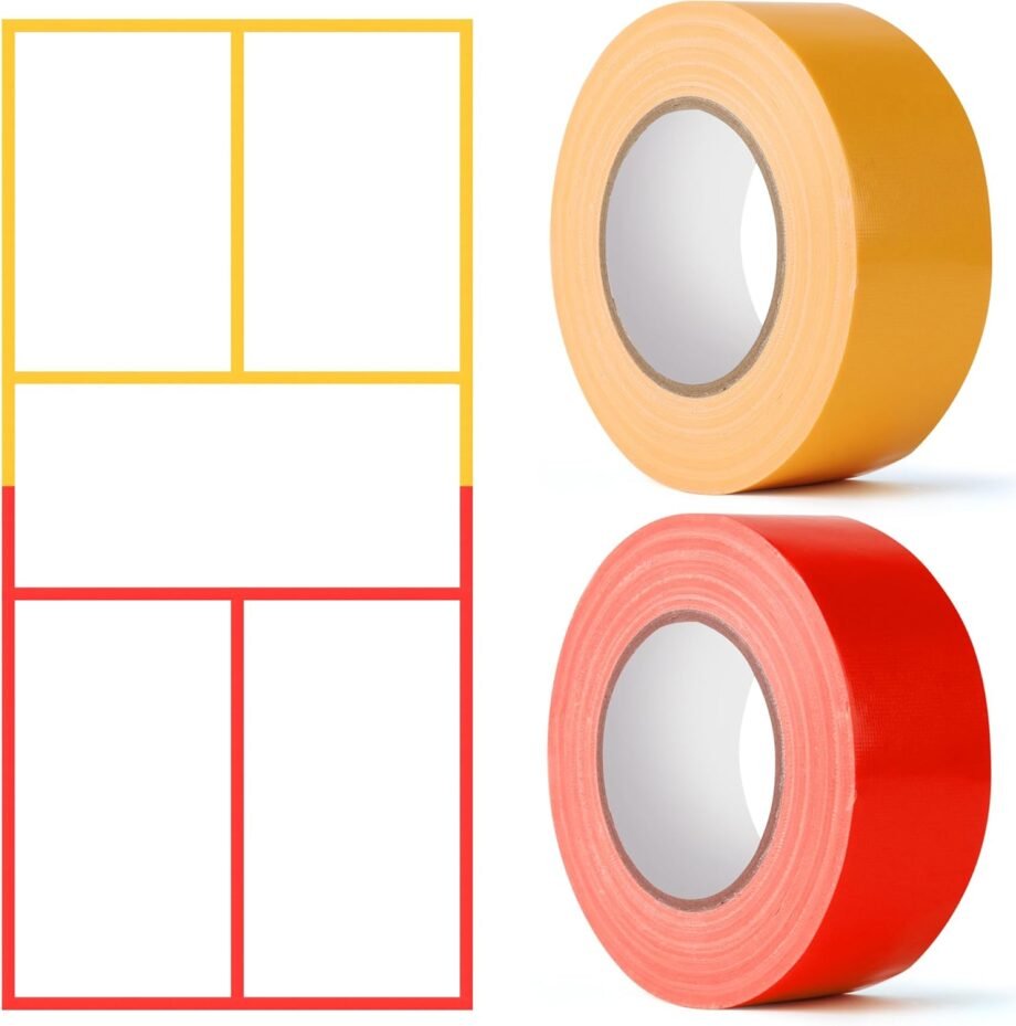 Transform Your Game: UNIFAMILY's Total 262FT Pickleball Court Tape for Perfect Precision!