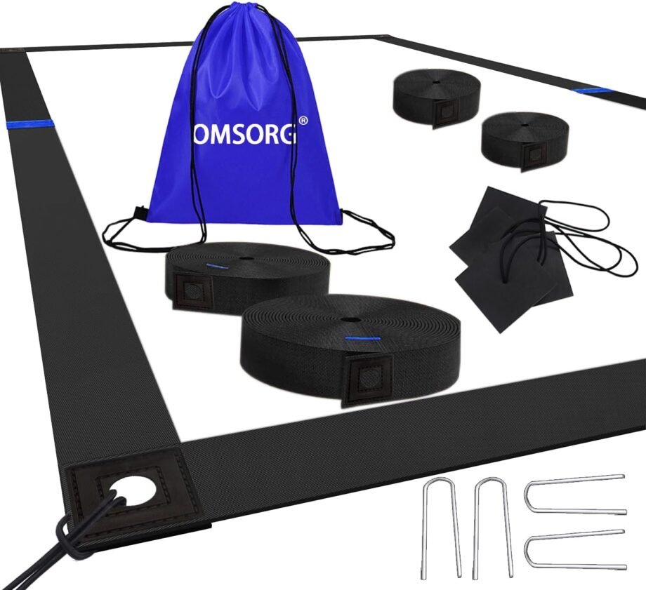 Spike Your Game with OMSORG 2-in-1 Beach Volleyball Lines: Boundary Perfection for Sand and Grass!