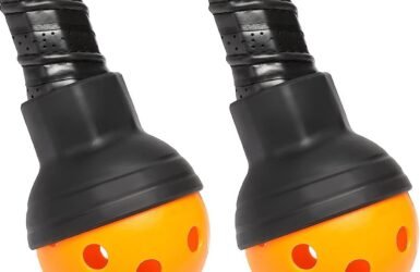 Game On: Discover the 2-Pack Soft Rubber Black Pickleball Ball Pickers That Elevate Your Game!