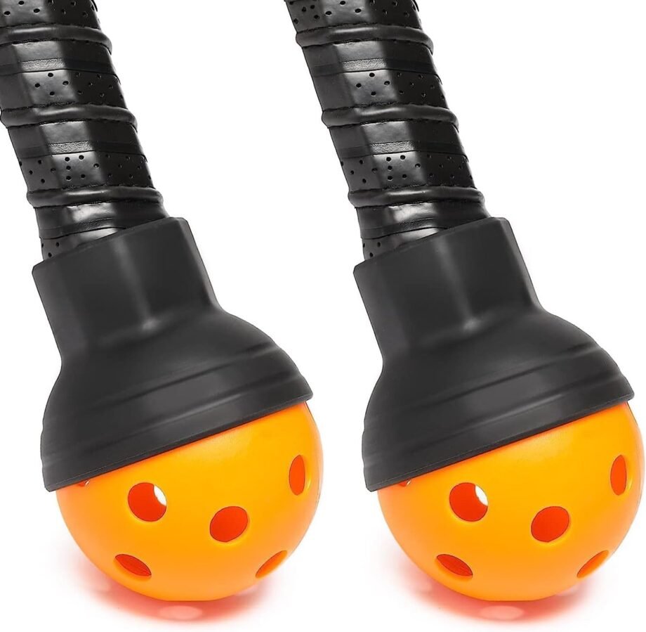 Game On: Discover the 2-Pack Soft Rubber Black Pickleball Ball Pickers That Elevate Your Game!