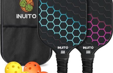Game On: Unleashing the Fun with the Pickleball Paddles Set of 2!