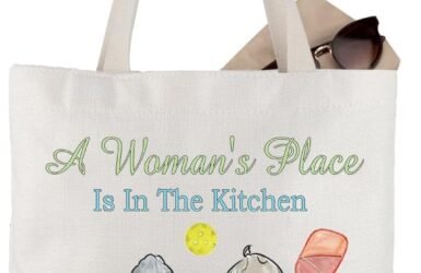 Serve Up Fun: WCGXKO's Hilarious Pickleball Tote for Kitchen Queens!