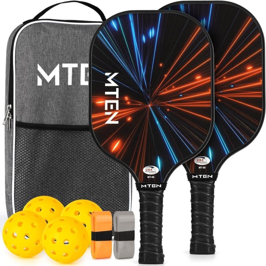 Serve Up Some Fun: A Review of the USAPA Approved Fiberglass Pickleball Paddles Set for Everyone!