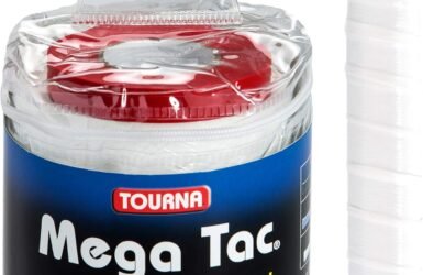 Unleashing Grip Greatness: A Review of Tourna Mega Tac Extra Tacky Overgrip, 30-Pack