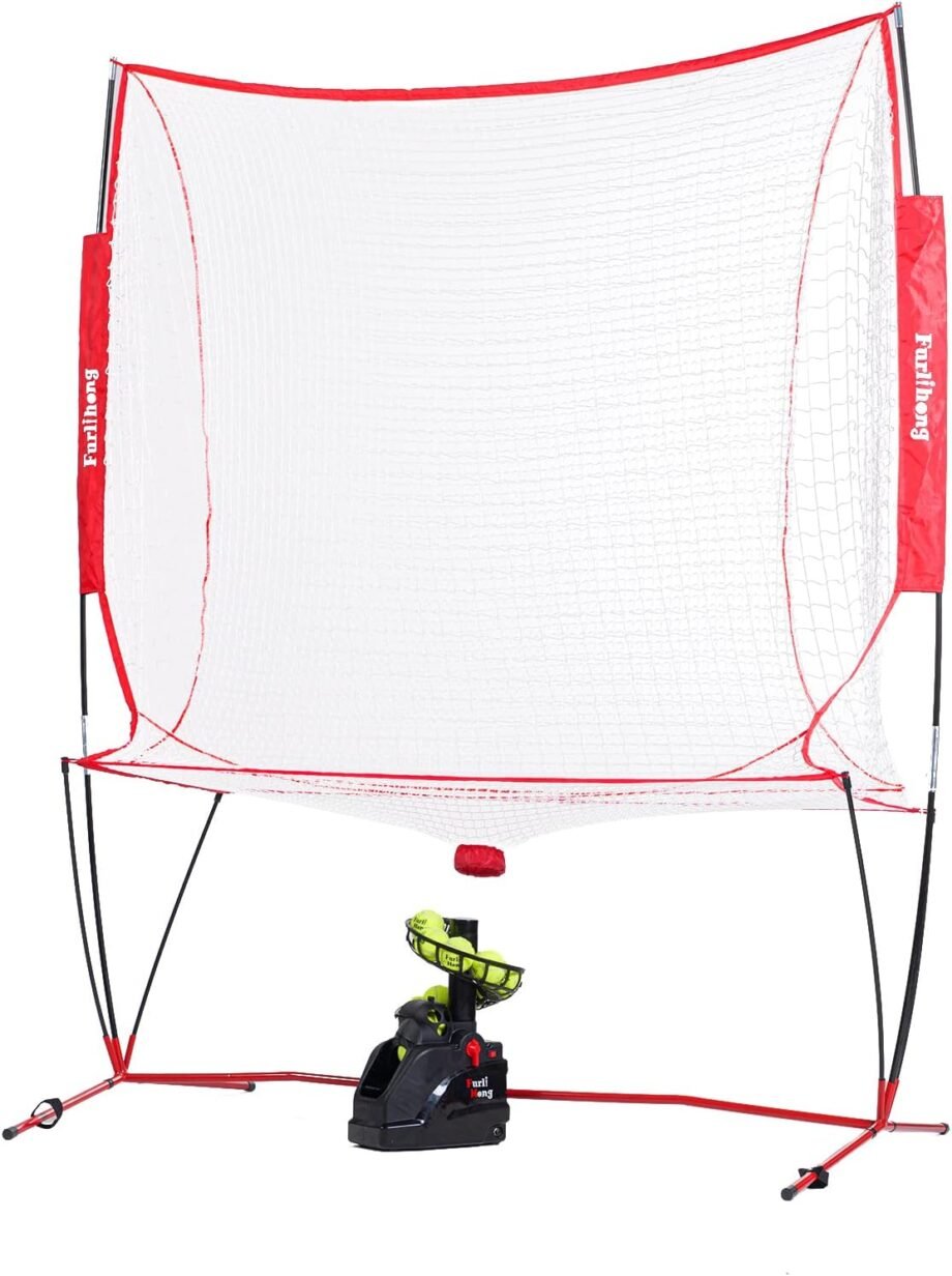 Serve and Swing: A Playful Review of the Furlihong 6802NT 2 in 1 Tennis Ball & Baseball Training Machine Combo